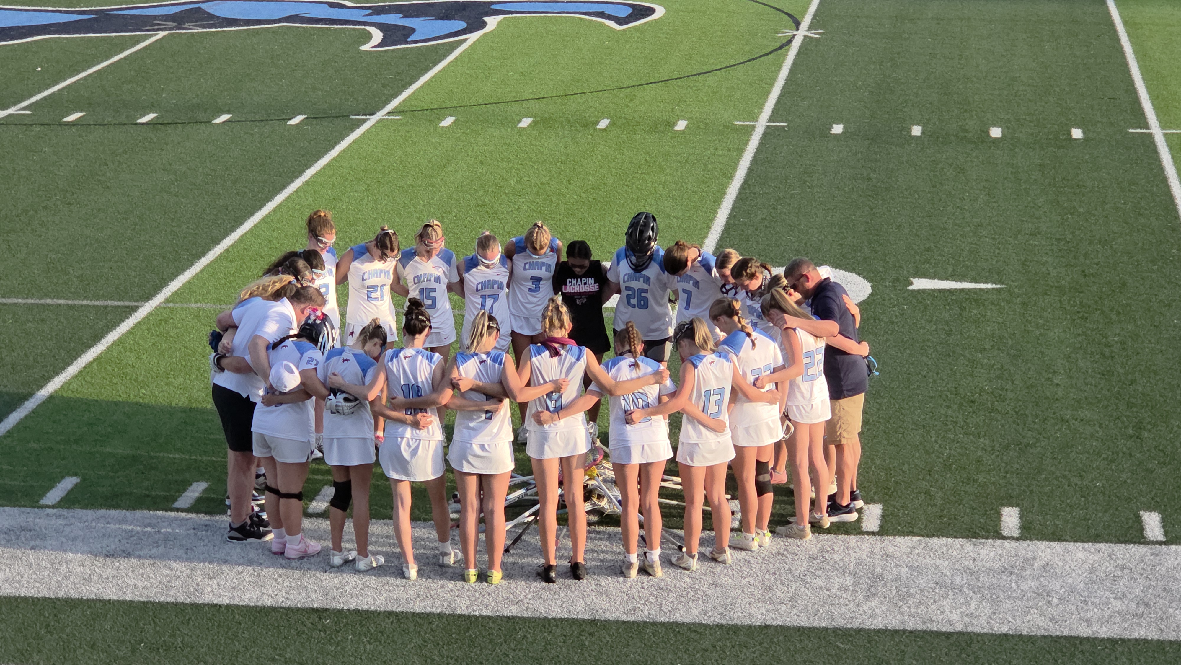 LaxRecruit team at lacrosse field